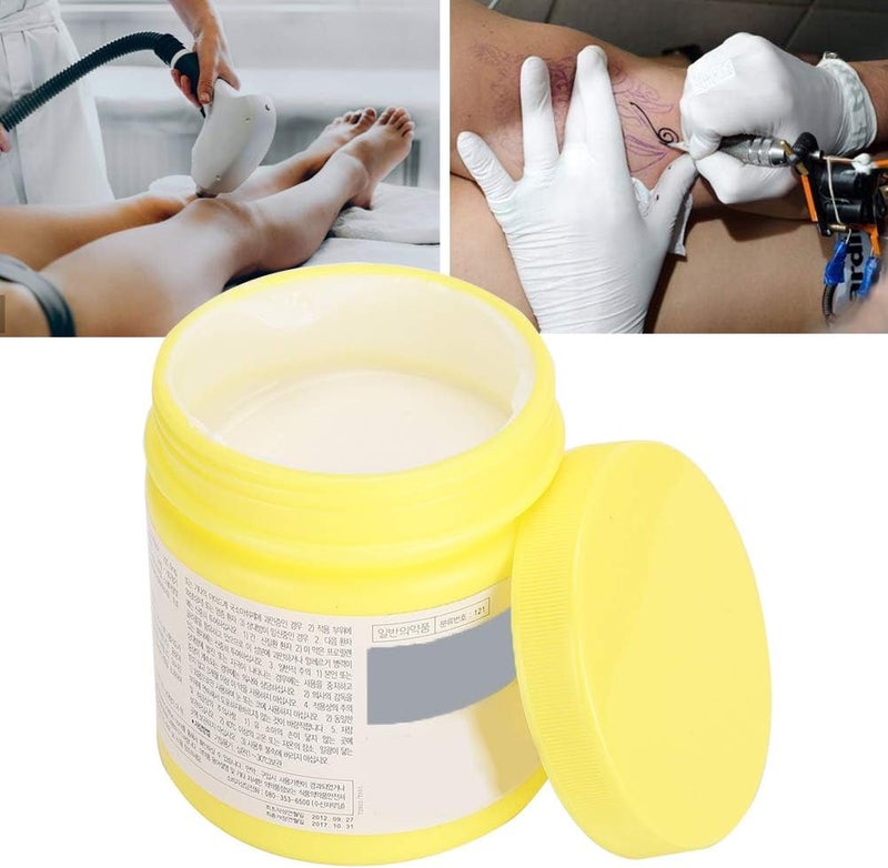 woobles Tattoo numbing cream strong 500g, Tattoo Numb Deep Numbing Topical Cream Pain Relieving Cream Fast Acting Laser Removal Microblading Cosmetic Procedure (10.56%) - Image 1